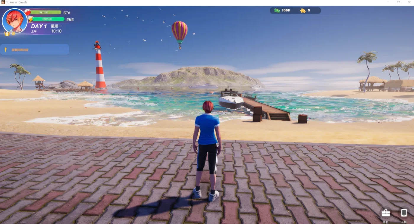 夏日海滩 Ver1.05 Steam官方中文版 [新作/4.2G]  [PC游戏] 