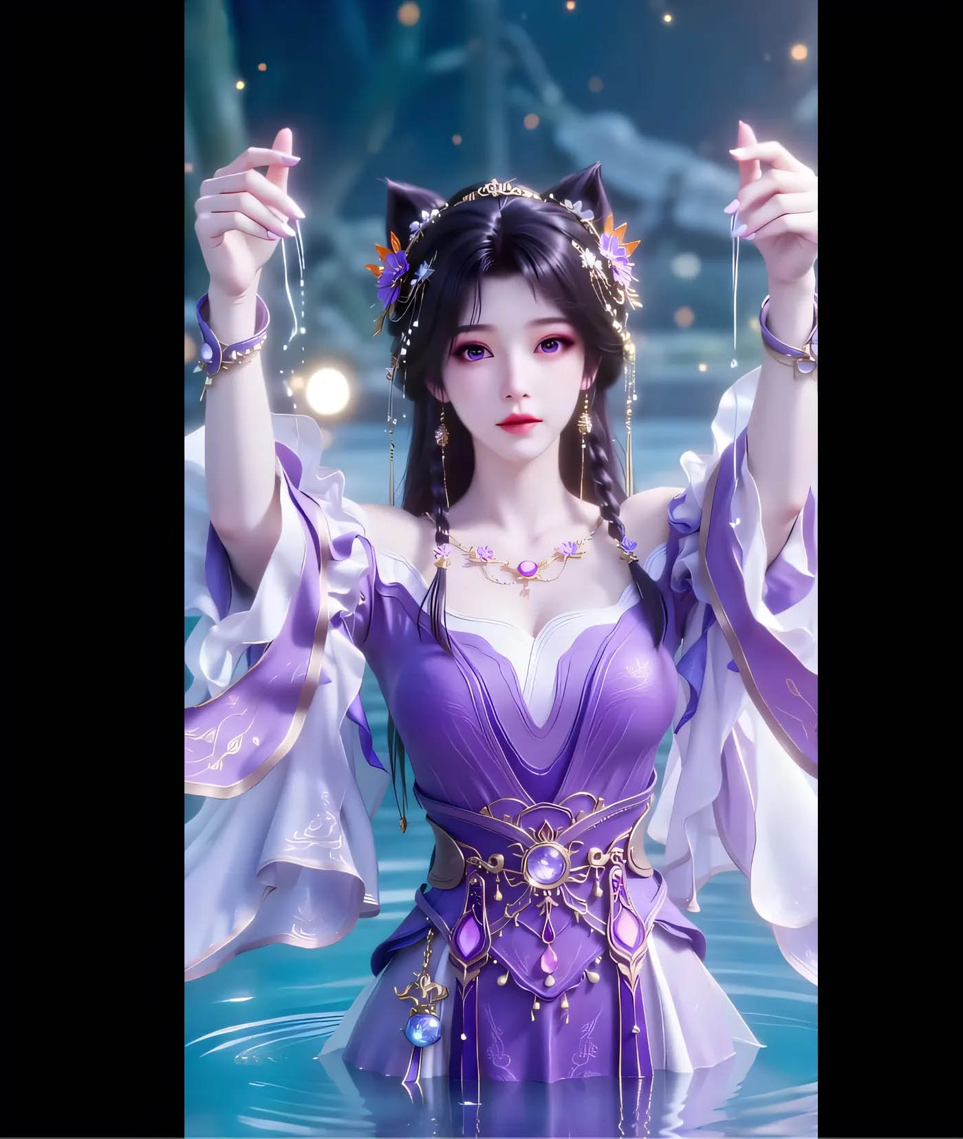  爆炒国漫女神系列国潮新技术玄衣+云曦+梦可儿 [新作/2G][同人动画] 