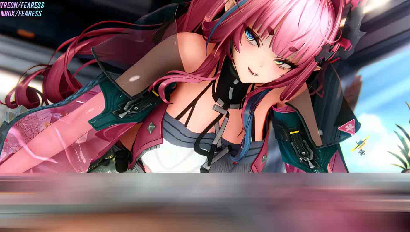 Fearess 大佬2月新作明日方舟终末地-伊冯 2K无修版★全CV