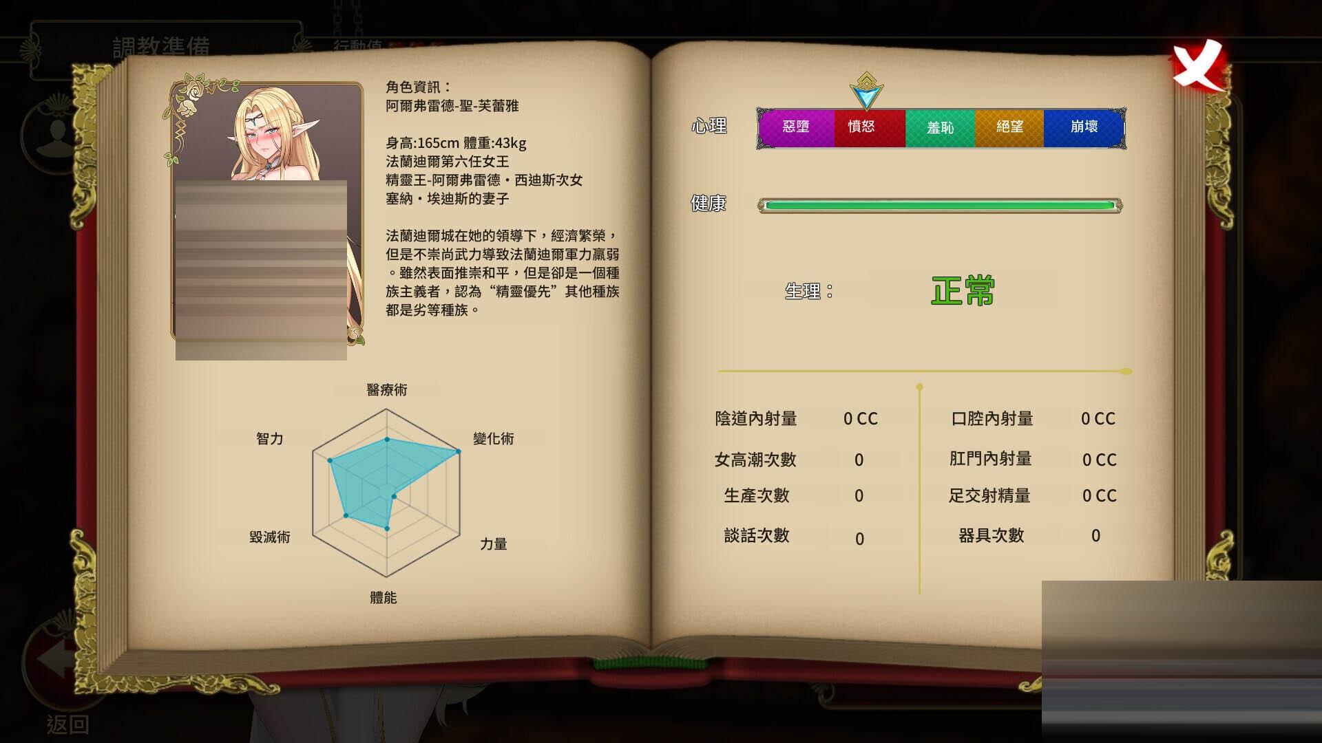 堕落精灵·芙蕾雅 Fallen Elf Freya  v1.4.2 官方中文版[1.34G/CV][互动SLG/无码/PC]