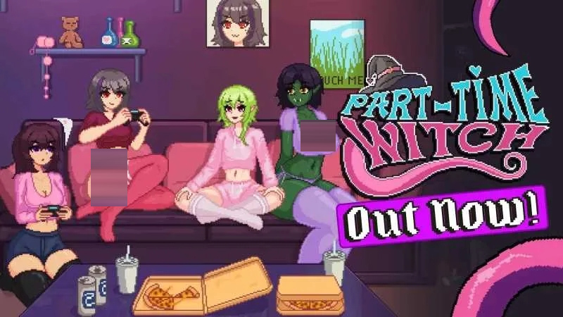 兼职女巫/Part-Time Witch 官方中文版 [780MB] [PC][SLG/像素动态/2D]