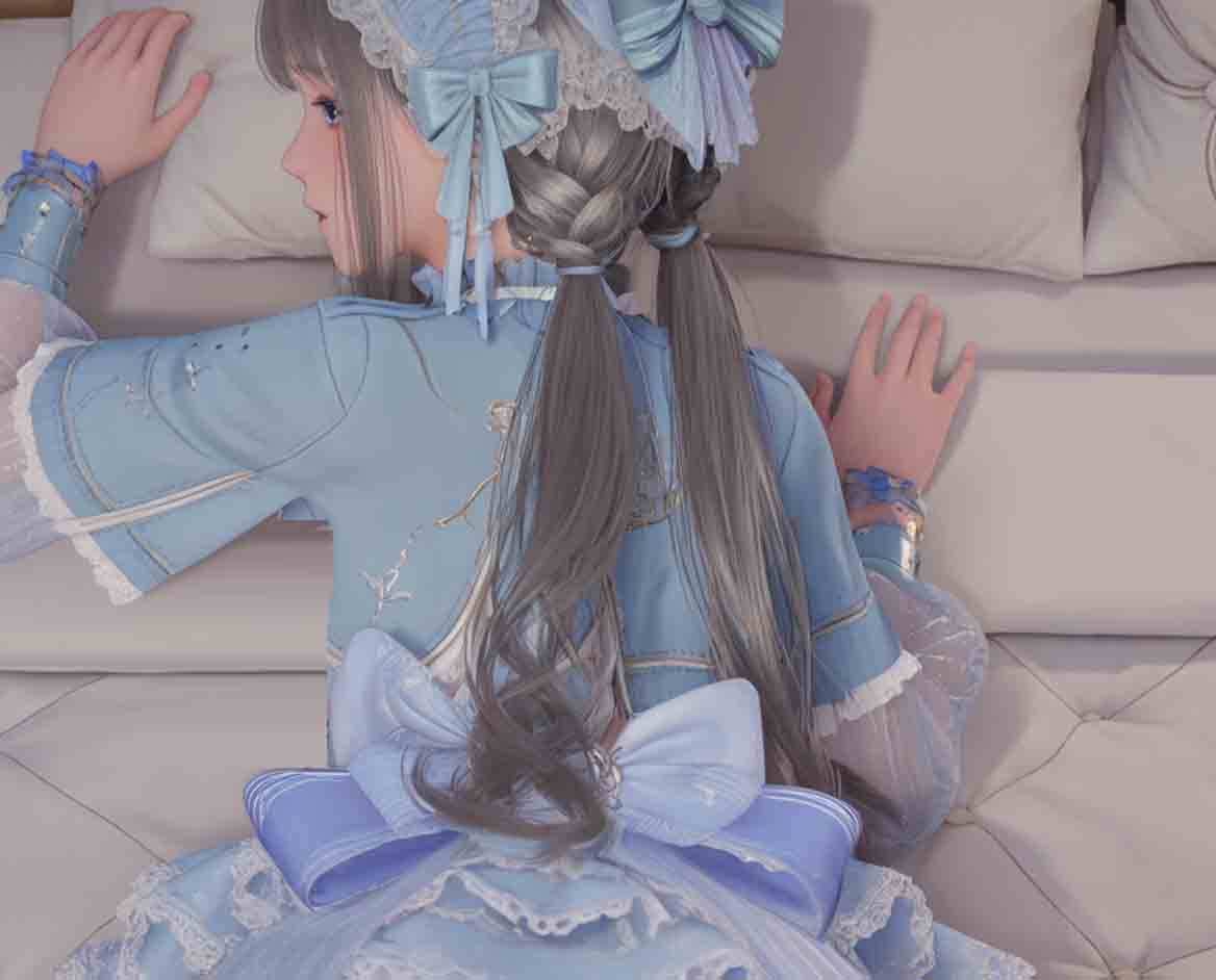 无限暖暖蓝色金蔷薇Lolita中文下载